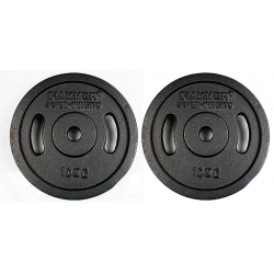 Obciążenie czarne HAMMER 2 x 10 KG