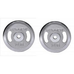 Obciążenie chromowane HAMMER 2 x 10 KG